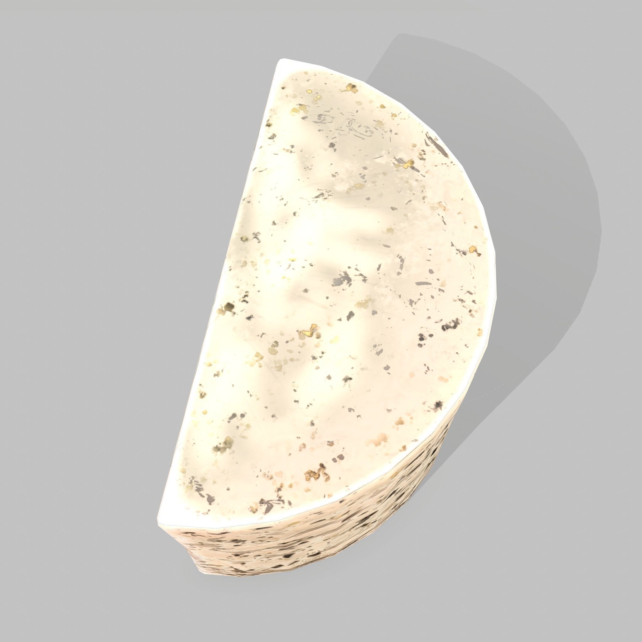 Roquefort Cheese Free low-poly 3D model_21
