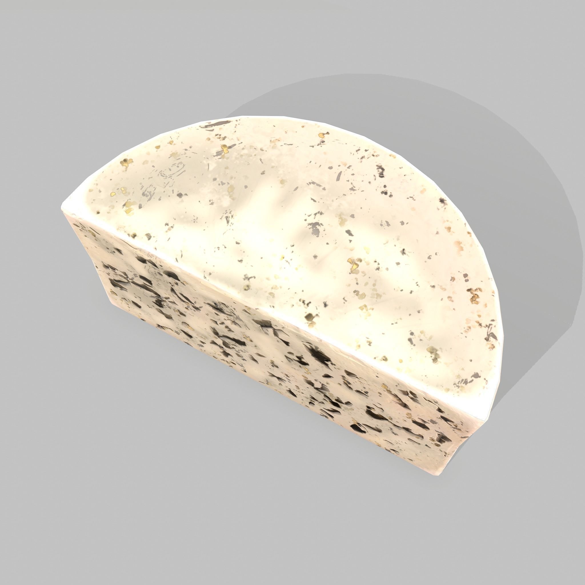 Roquefort Cheese Free low-poly 3D model_23