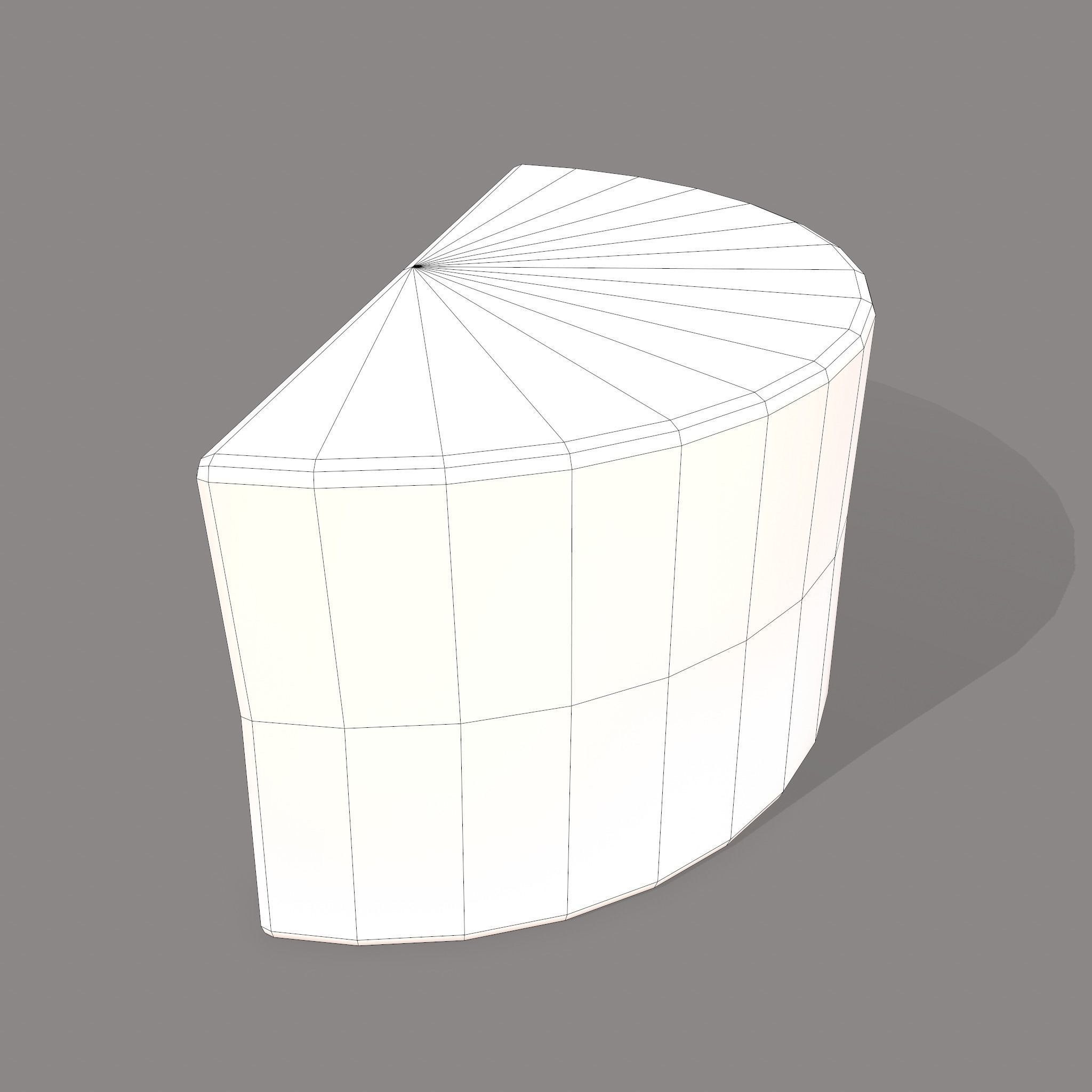 Roquefort Cheese Free low-poly 3D model_40