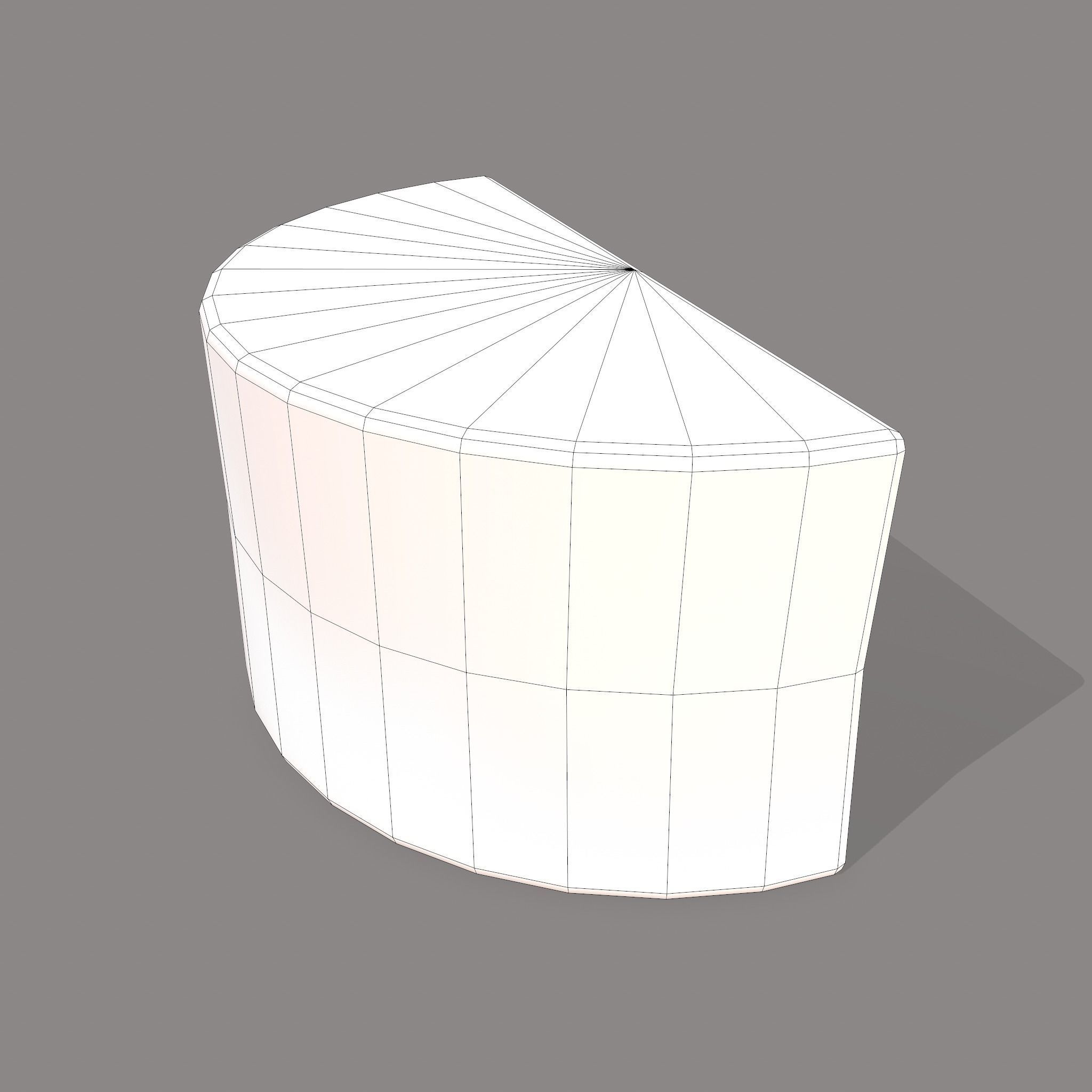 Roquefort Cheese Free low-poly 3D model_41