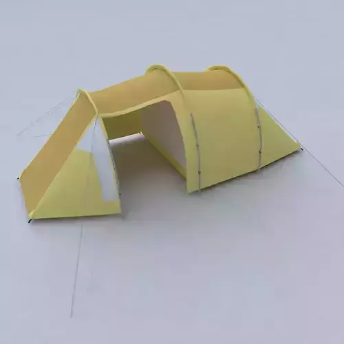 Camping Tent V3 Low-poly 3D model