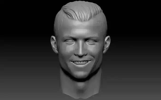 Cristiano Ronaldo CR7 3D Print 3D print model
