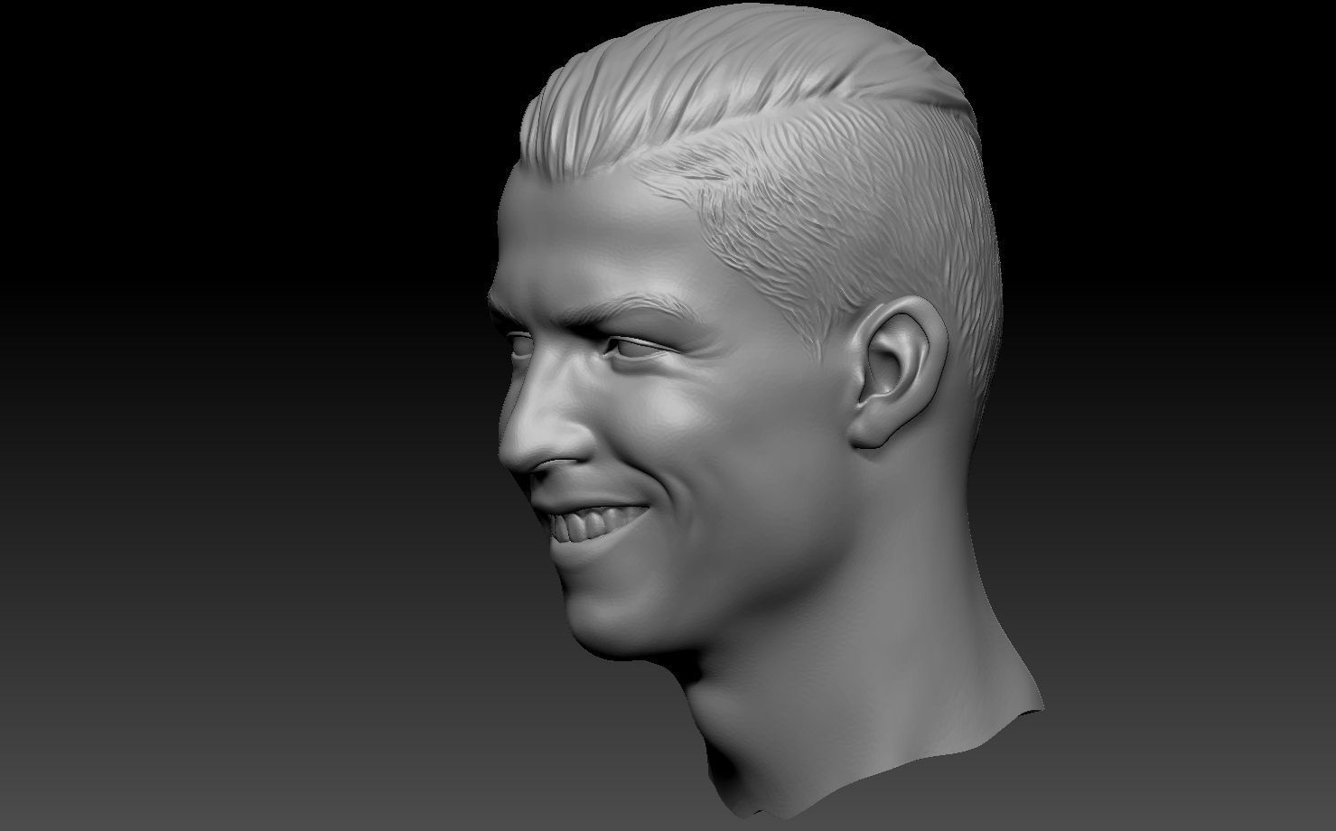 Cristiano Ronaldo CR7 3D Print 3D print model_3