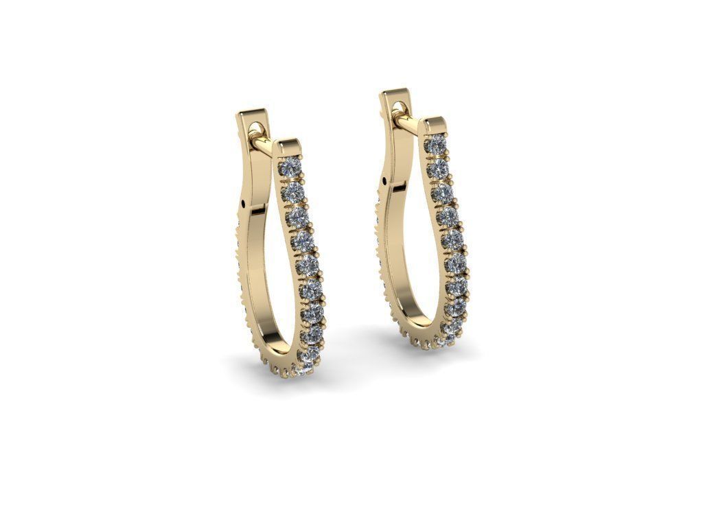 Jewelry Earrings 3D print model_20