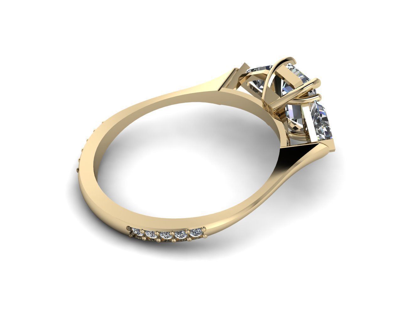 Jewelry Ring 3D print model_16
