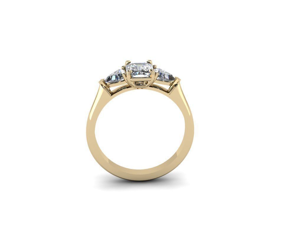 Jewelry Ring 3D print model_3