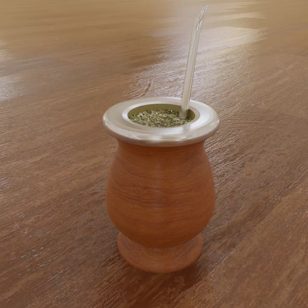 Argentinian Mate Free 3D model_0