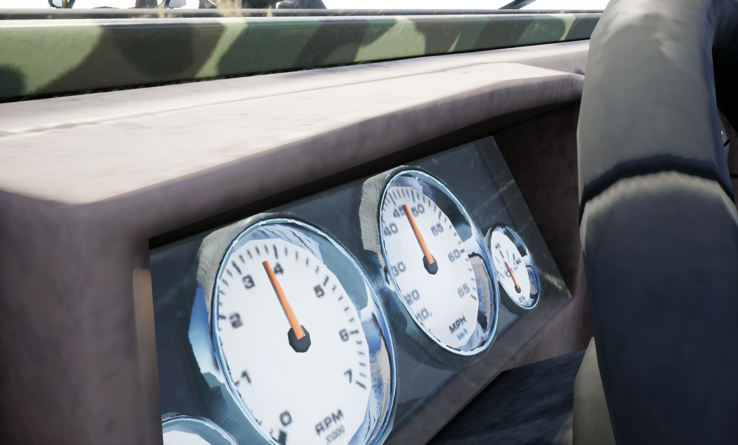 UE4 Suv 4x4 Offroad Vehicle Low-poly 3D model_21