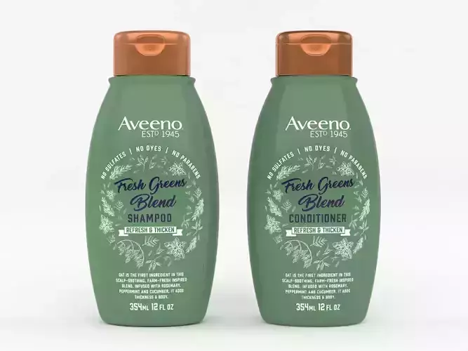 Aveeno Fresh Greens Blend Shampoo and Conditioner