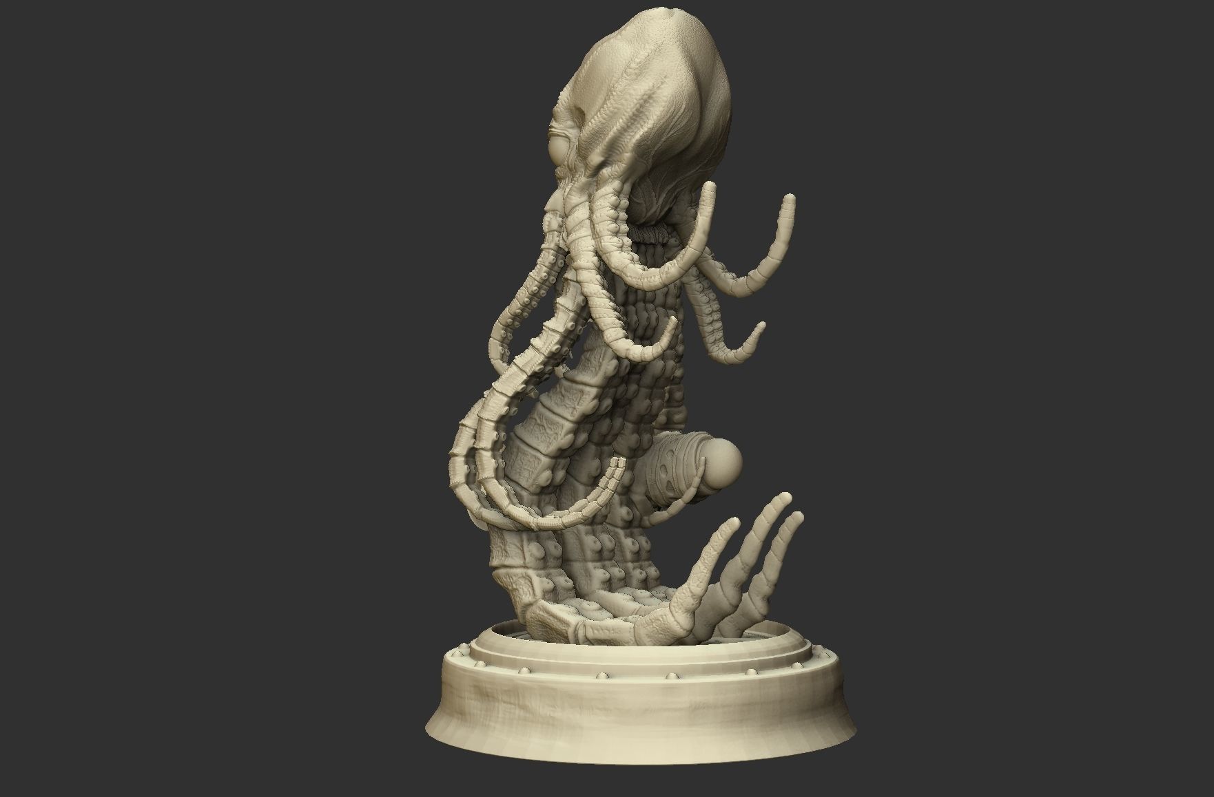 Martian from War of the worlds 3D print model_7