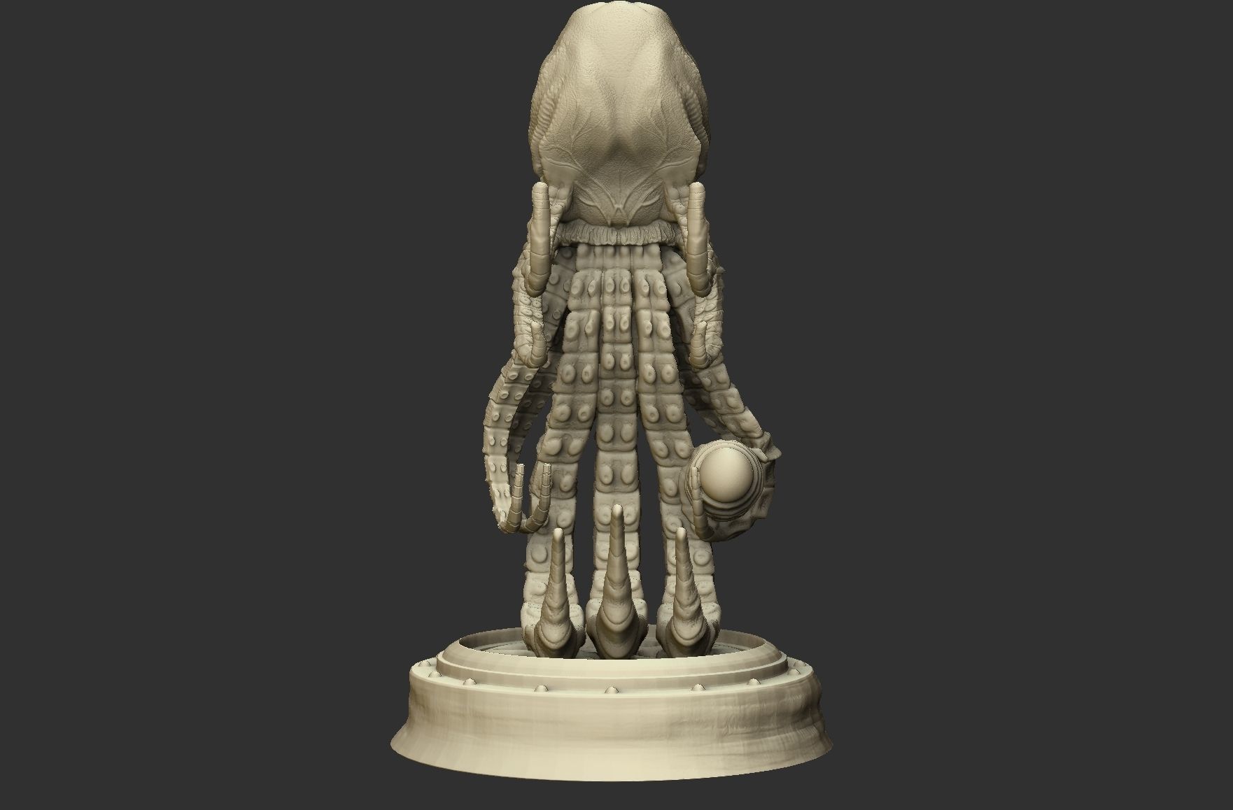 Martian from War of the worlds 3D print model_8