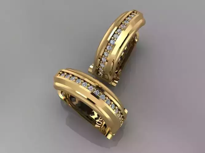 GC GOLD E015 - Diamond Earring