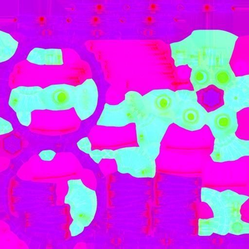 Stylized Chandelier Low-poly 3D model_14