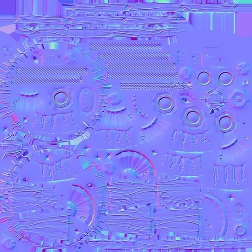 Stylized Chandelier Low-poly 3D model_13