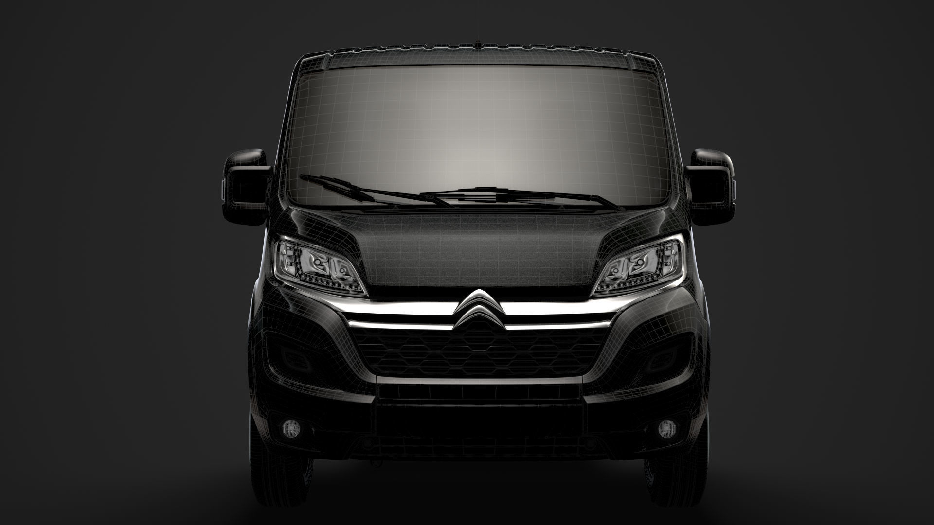 Citroen Jumper Relay Chassis Truck Single Cab 4300WB 2020 3D model_28