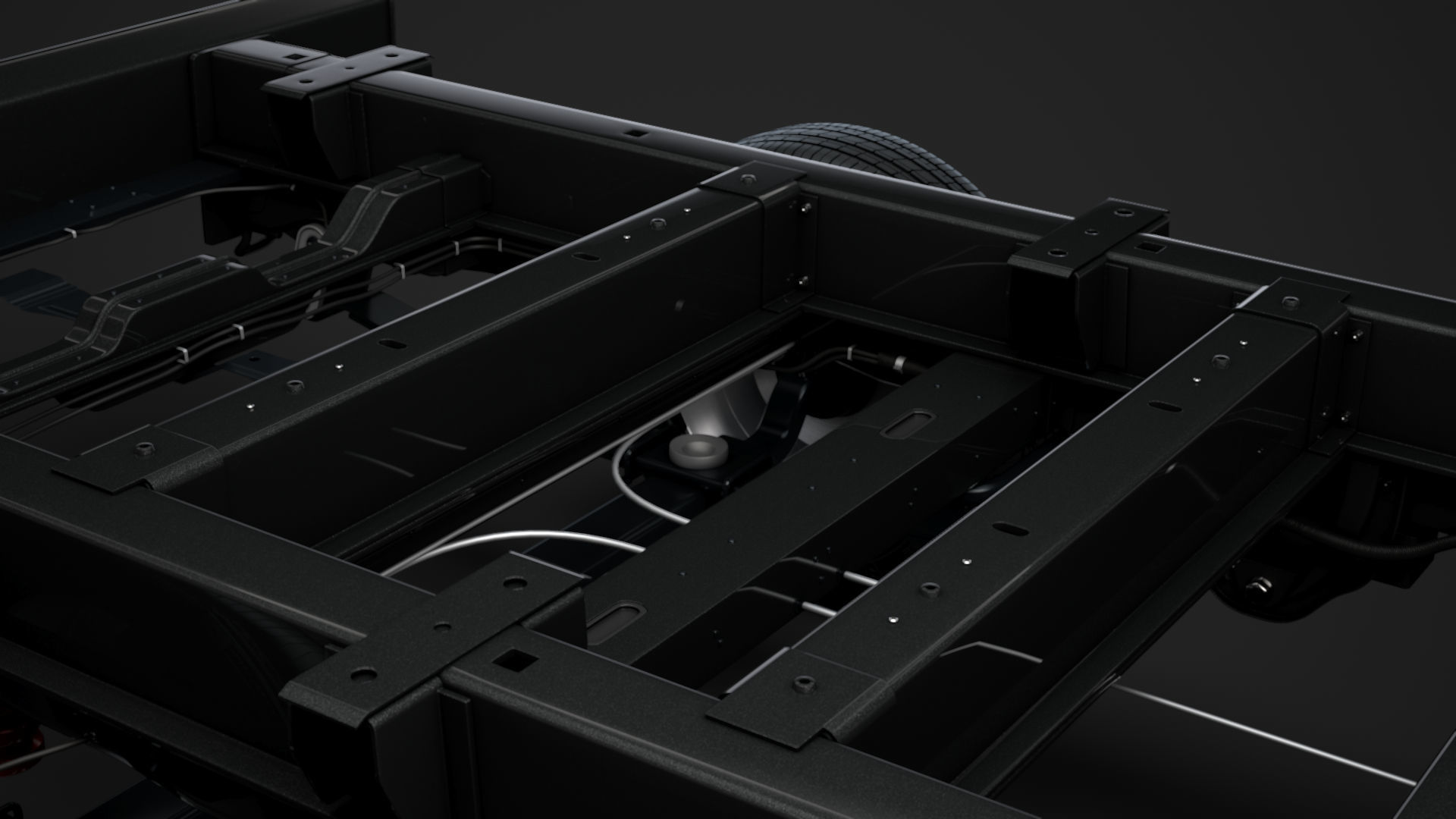 Citroen Jumper Relay Chassis Truck Single Cab 4300WB 2020 3D model_12