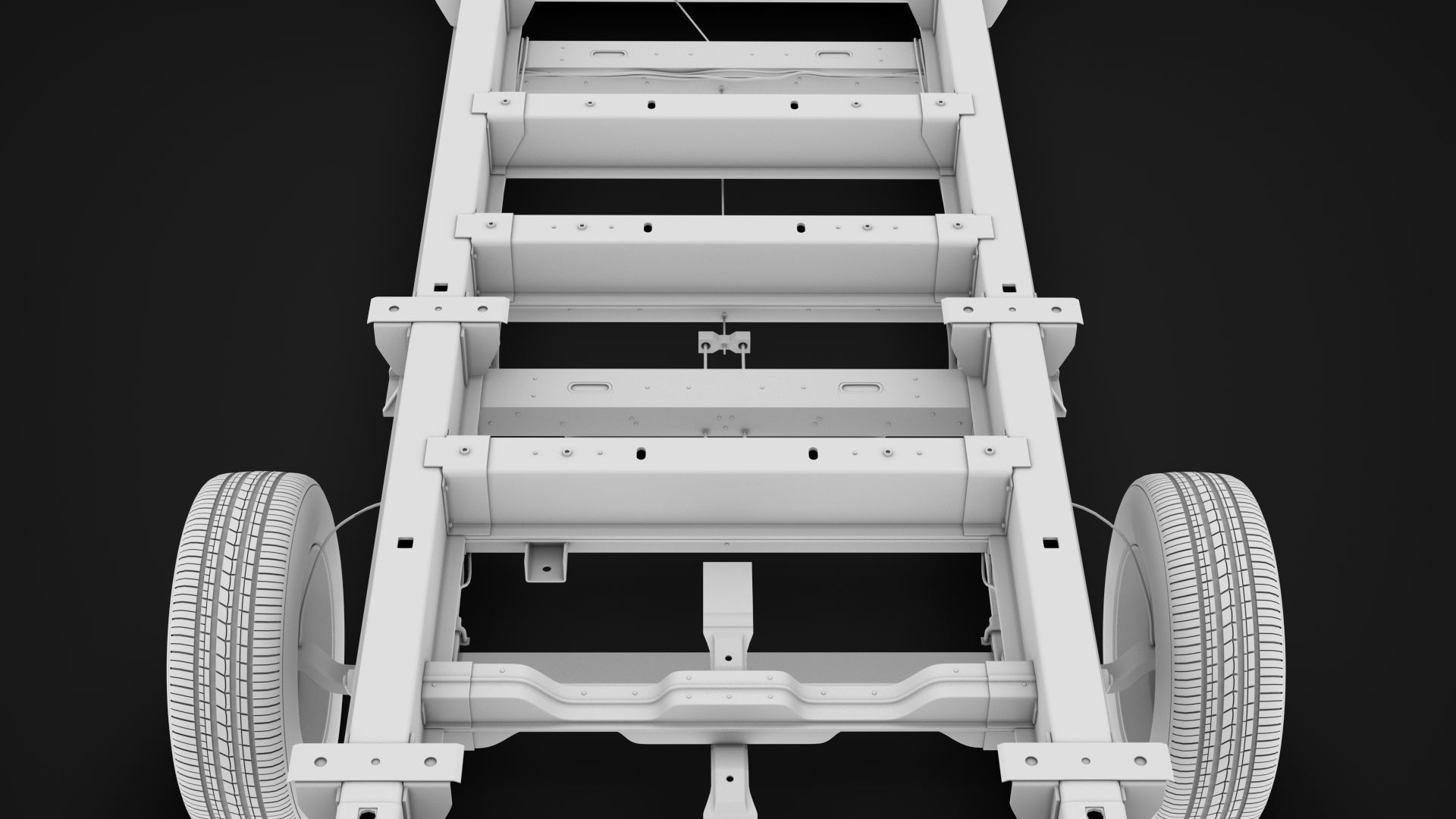 Citroen Jumper Relay Chassis Truck Single Cab 4300WB 2020 3D model_20