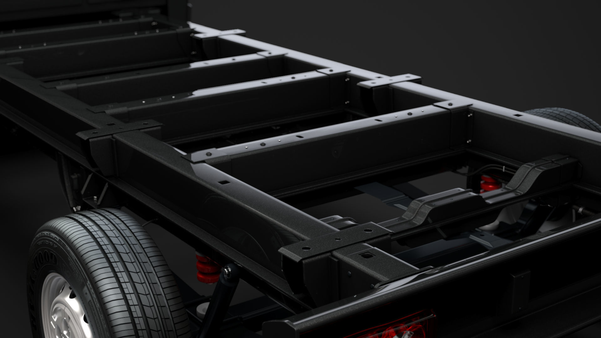 Citroen Jumper Relay Chassis Truck Single Cab 4300WB 2020 3D model_3