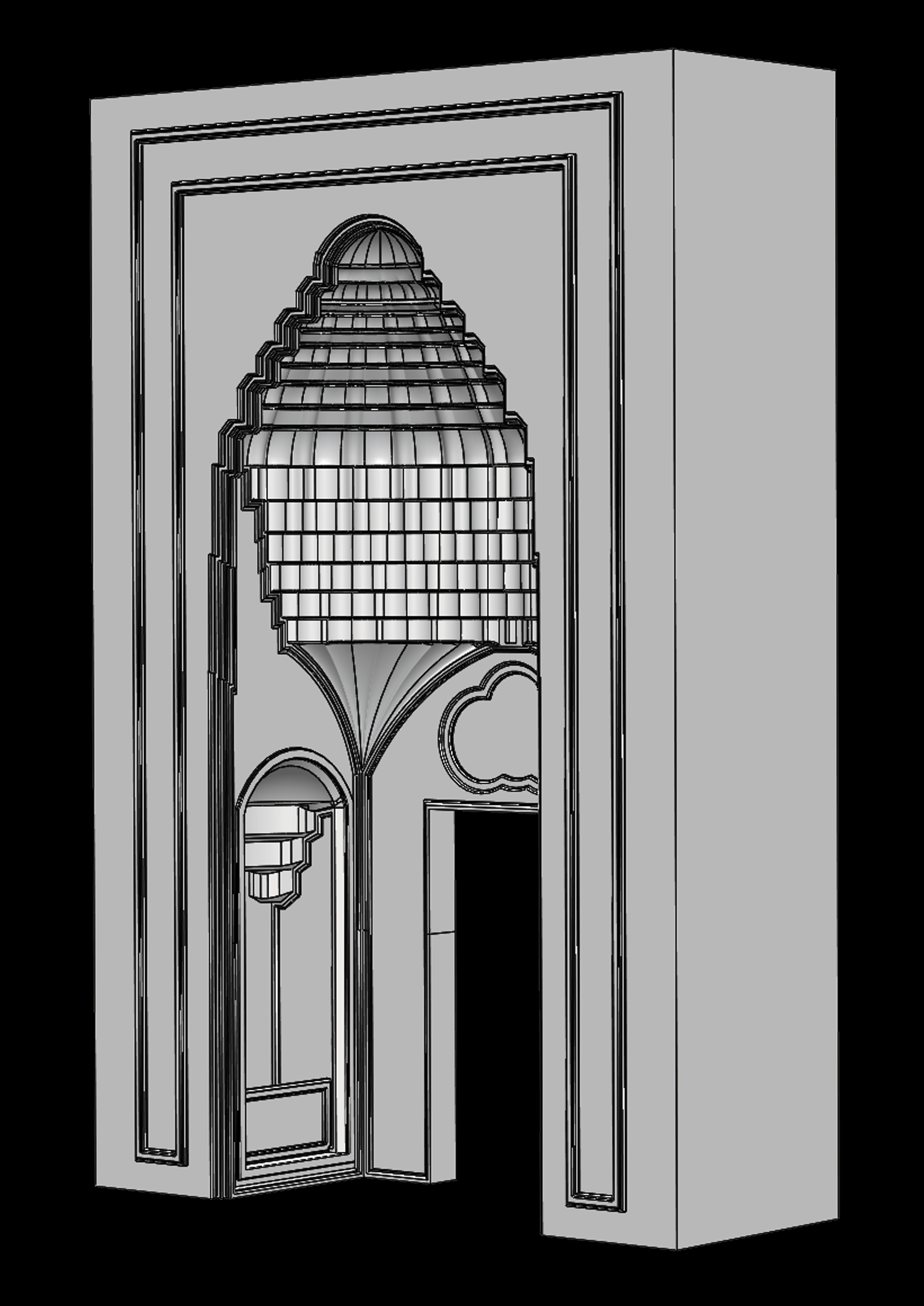 muqarnas ver 4 3D model_3