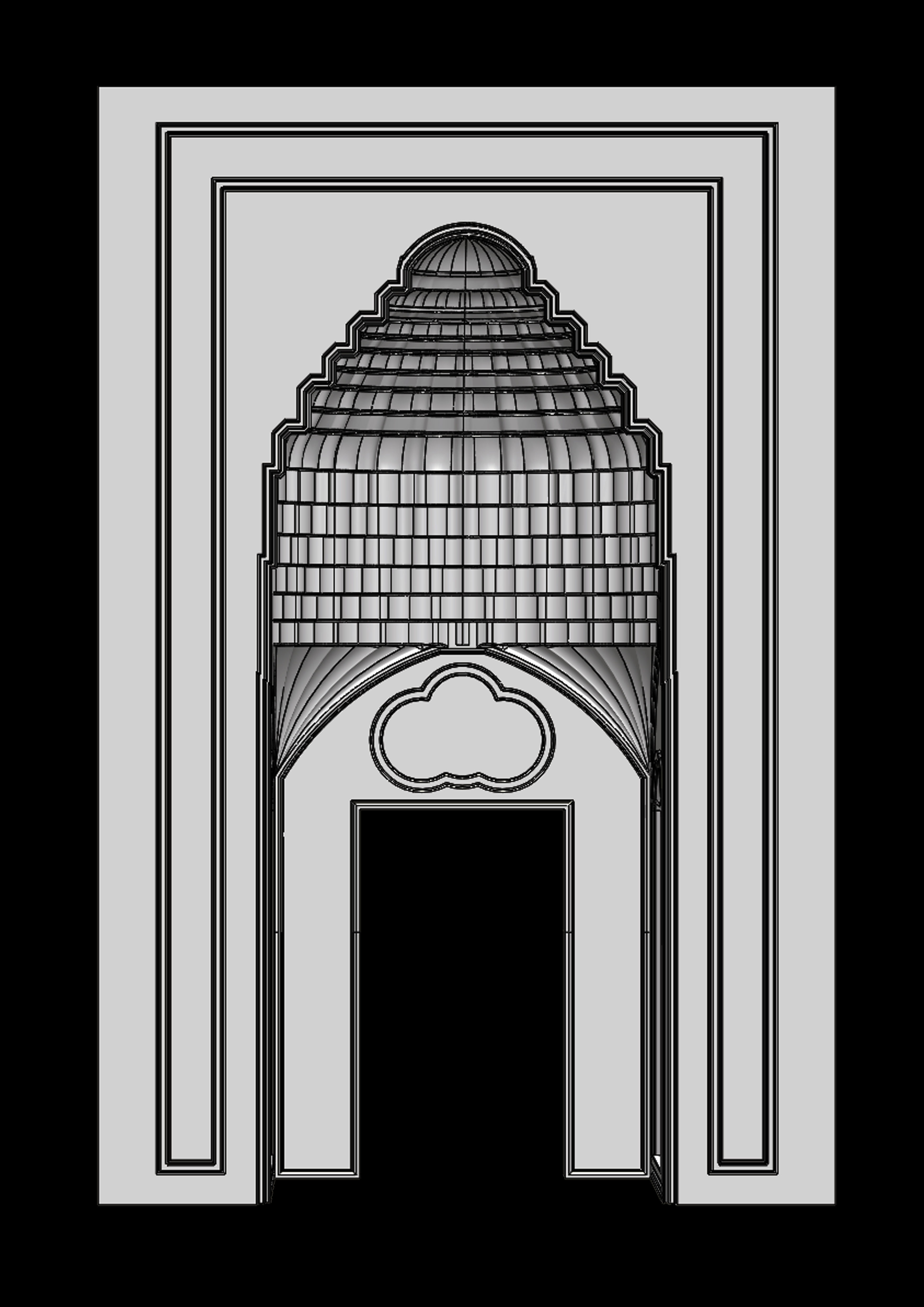 muqarnas ver 4 3D model_4