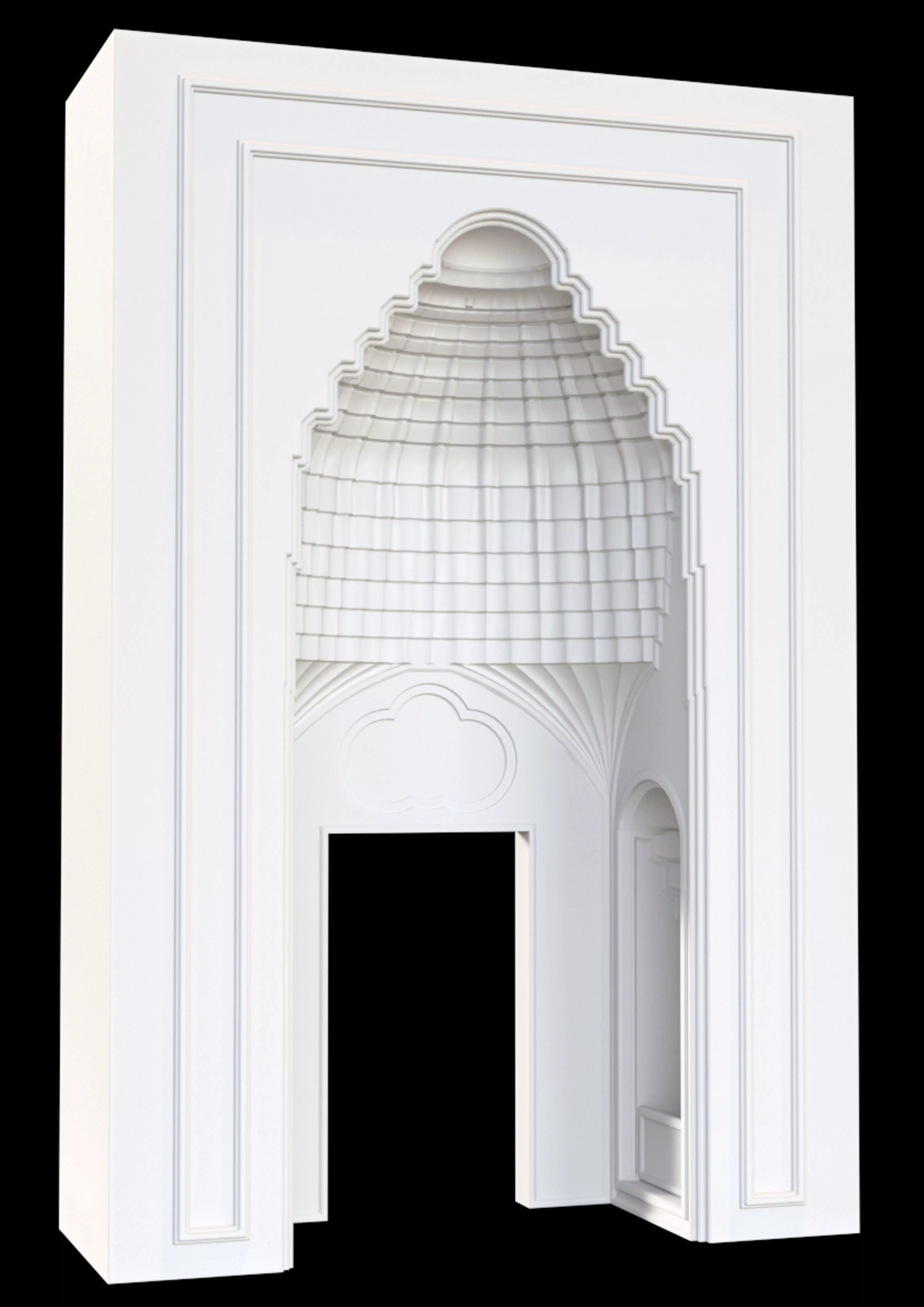 muqarnas ver 4 3D model_0