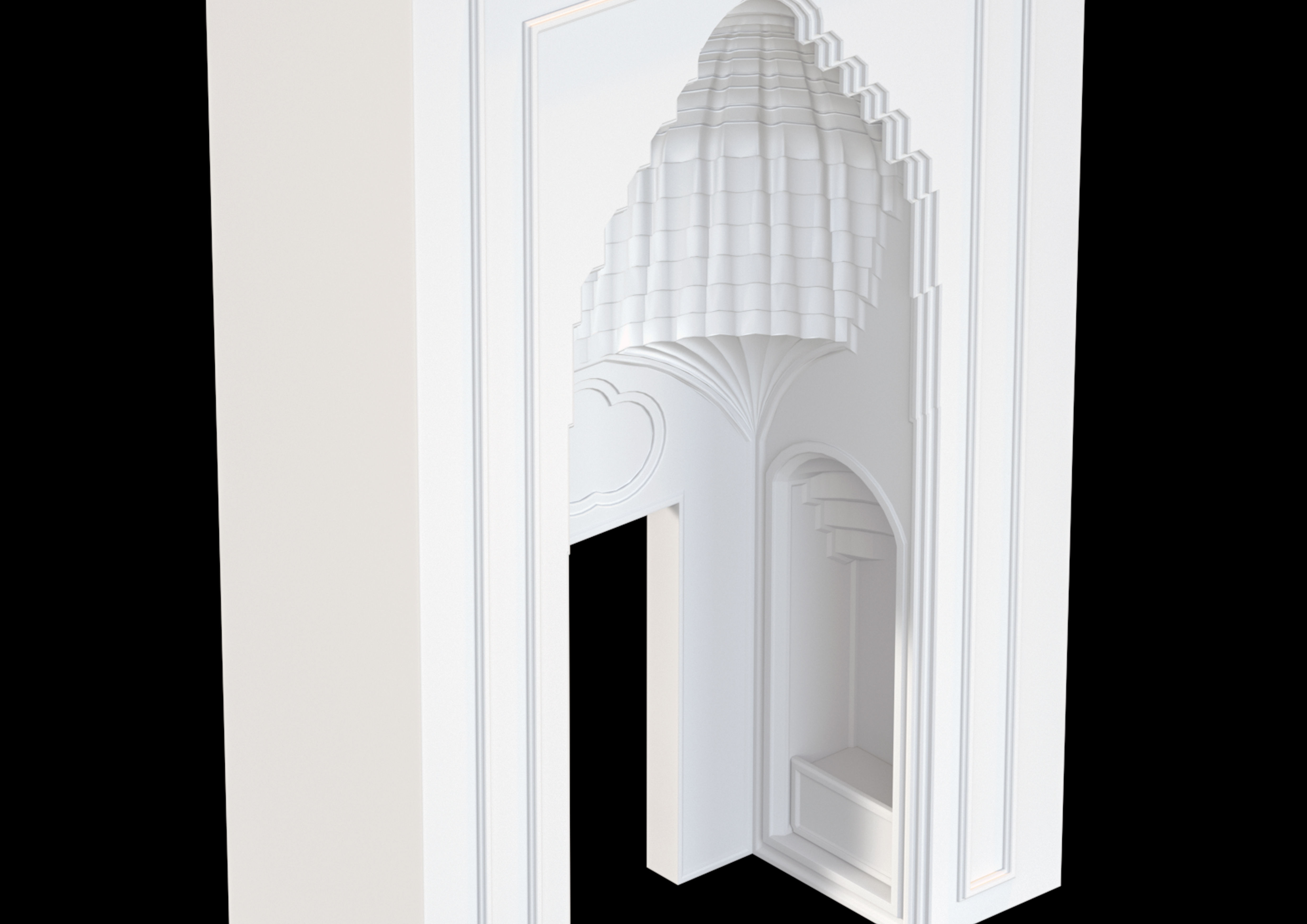 muqarnas ver 4 3D model_2