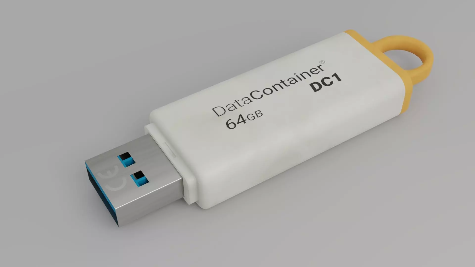 Pendrive usb drive 3D model