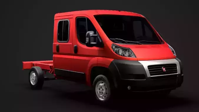 Fiat Ducato Chassis Truck Crew Cab 3450 WB 2014