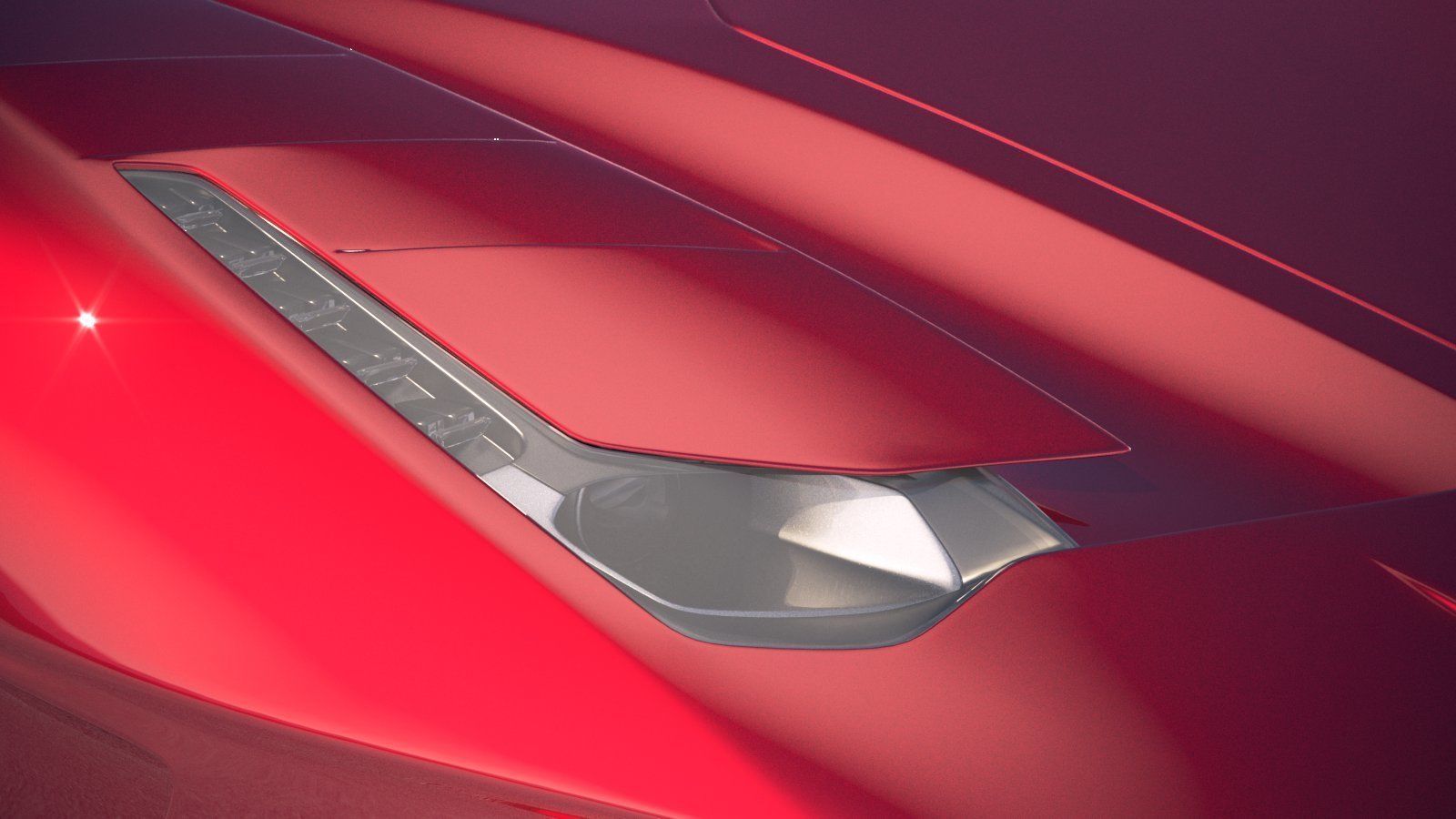 Ferrari 7X Design GTO Vision 3D model_15