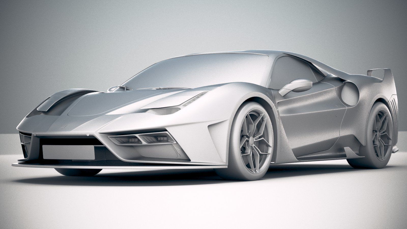 Ferrari 7X Design GTO Vision 3D model_22