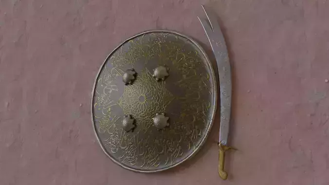  sword n shield arabic islamic realisric and historic 