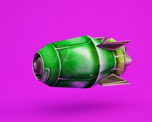 Jetpack beetle Low-poly 3D model_12