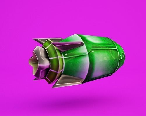 Jetpack beetle Low-poly 3D model_10