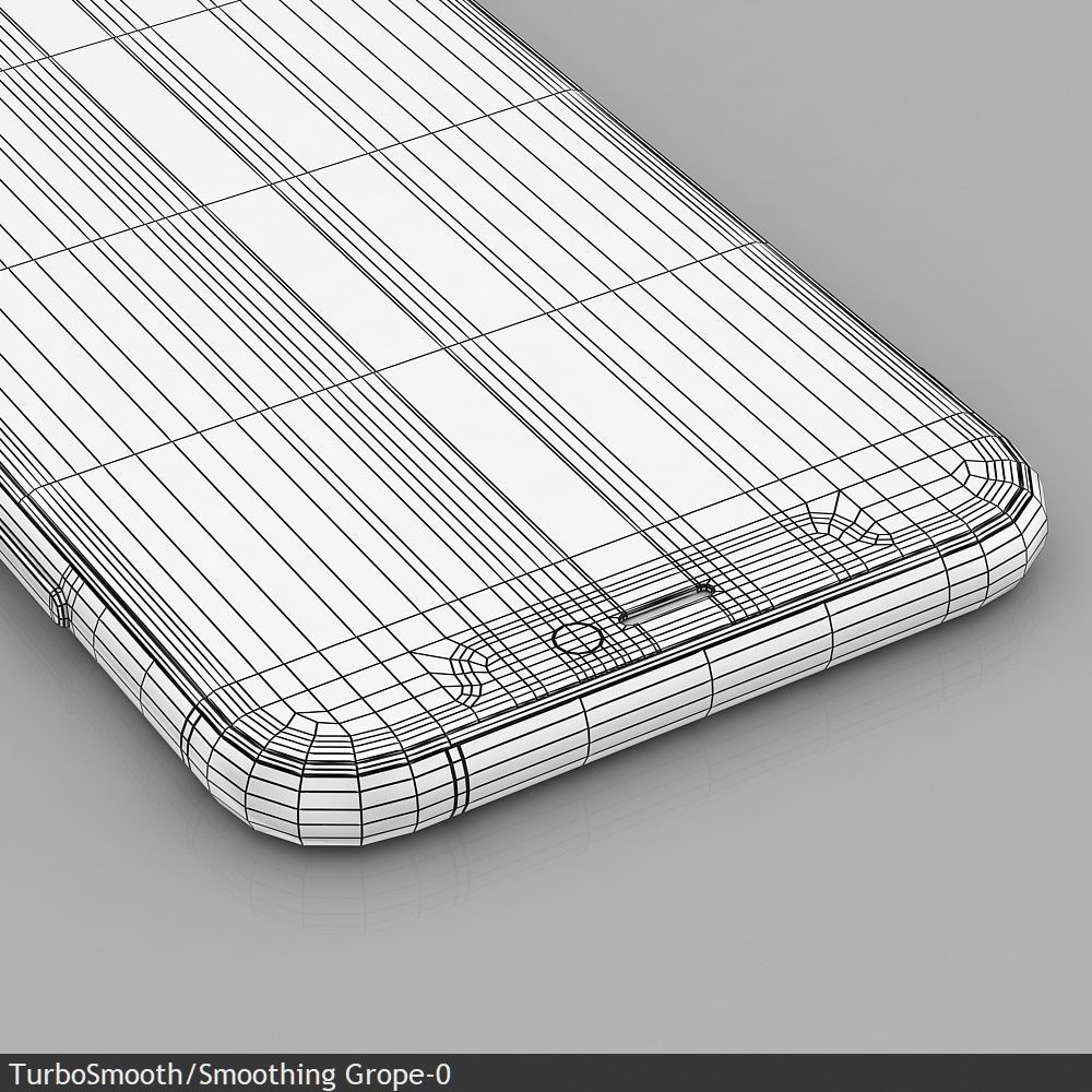 Apple iPhone 11 Pro Midnight Green Low-poly 3D model_28
