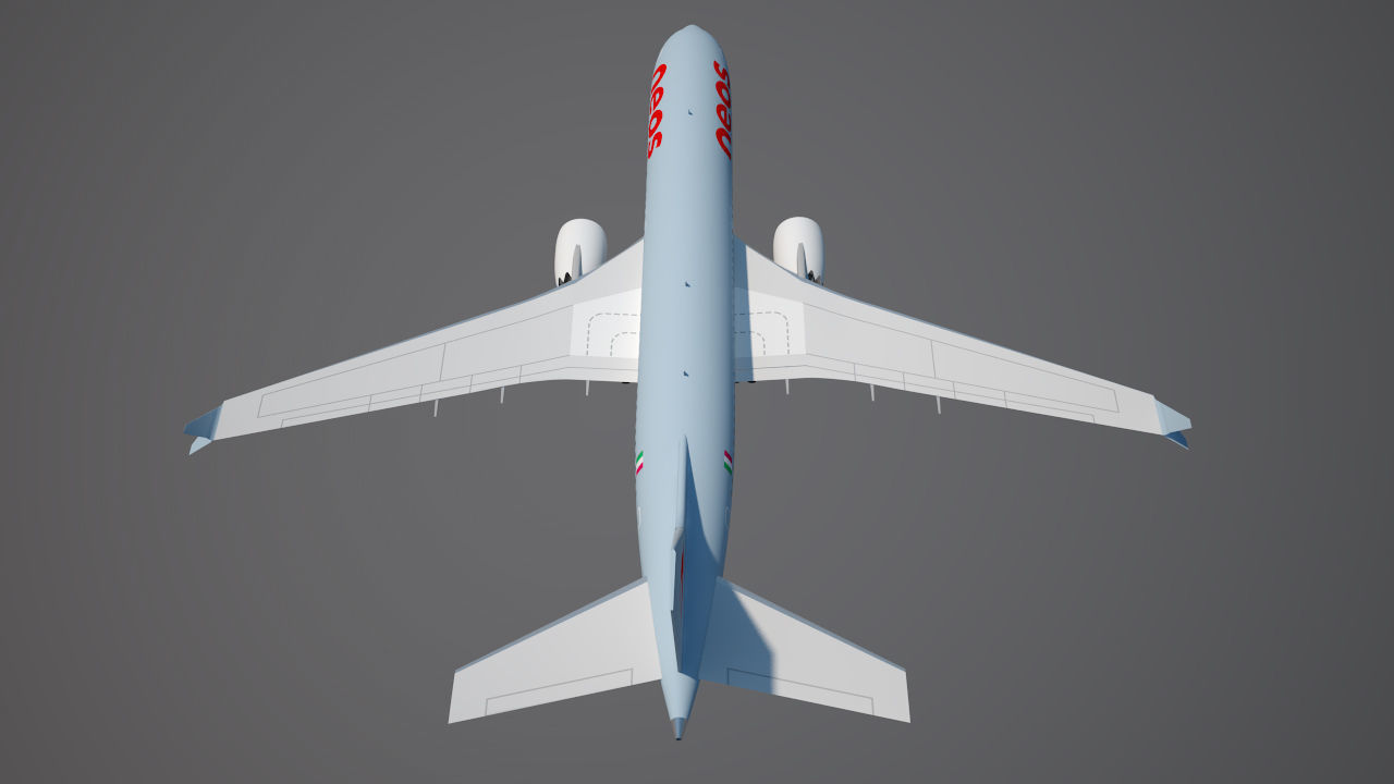 Neos Airlines 737 max 8 3D model_12