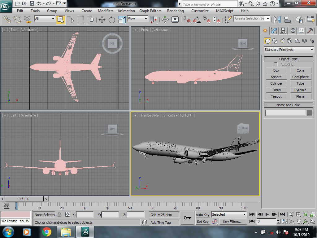 Neos Airlines 737 max 8 3D model_17