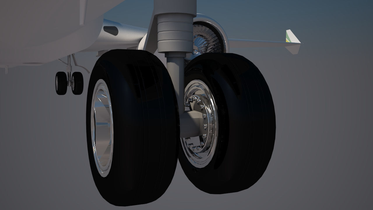 Neos Airlines 737 max 8 3D model_15