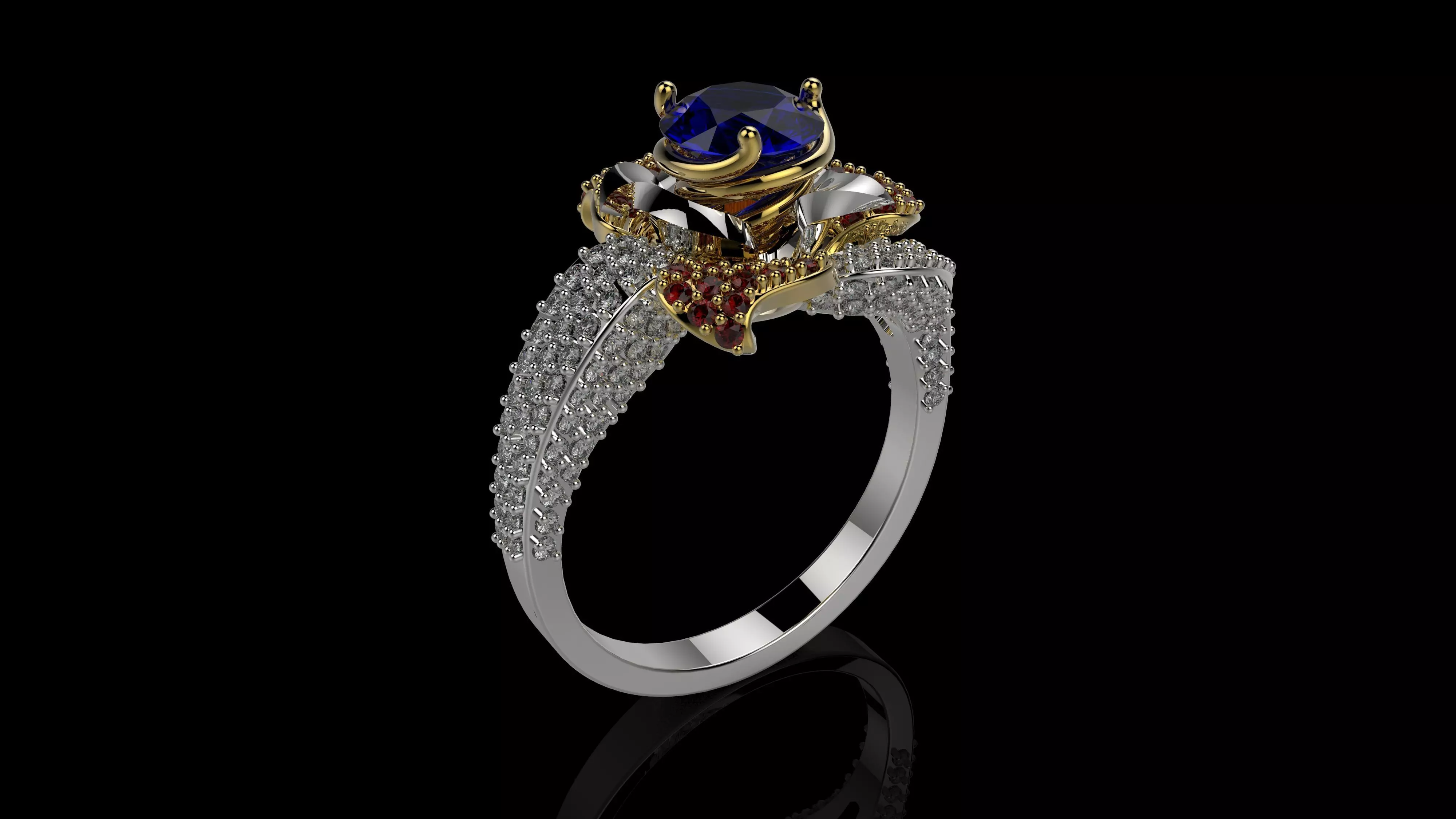 M RINGS N32 3D print model_0