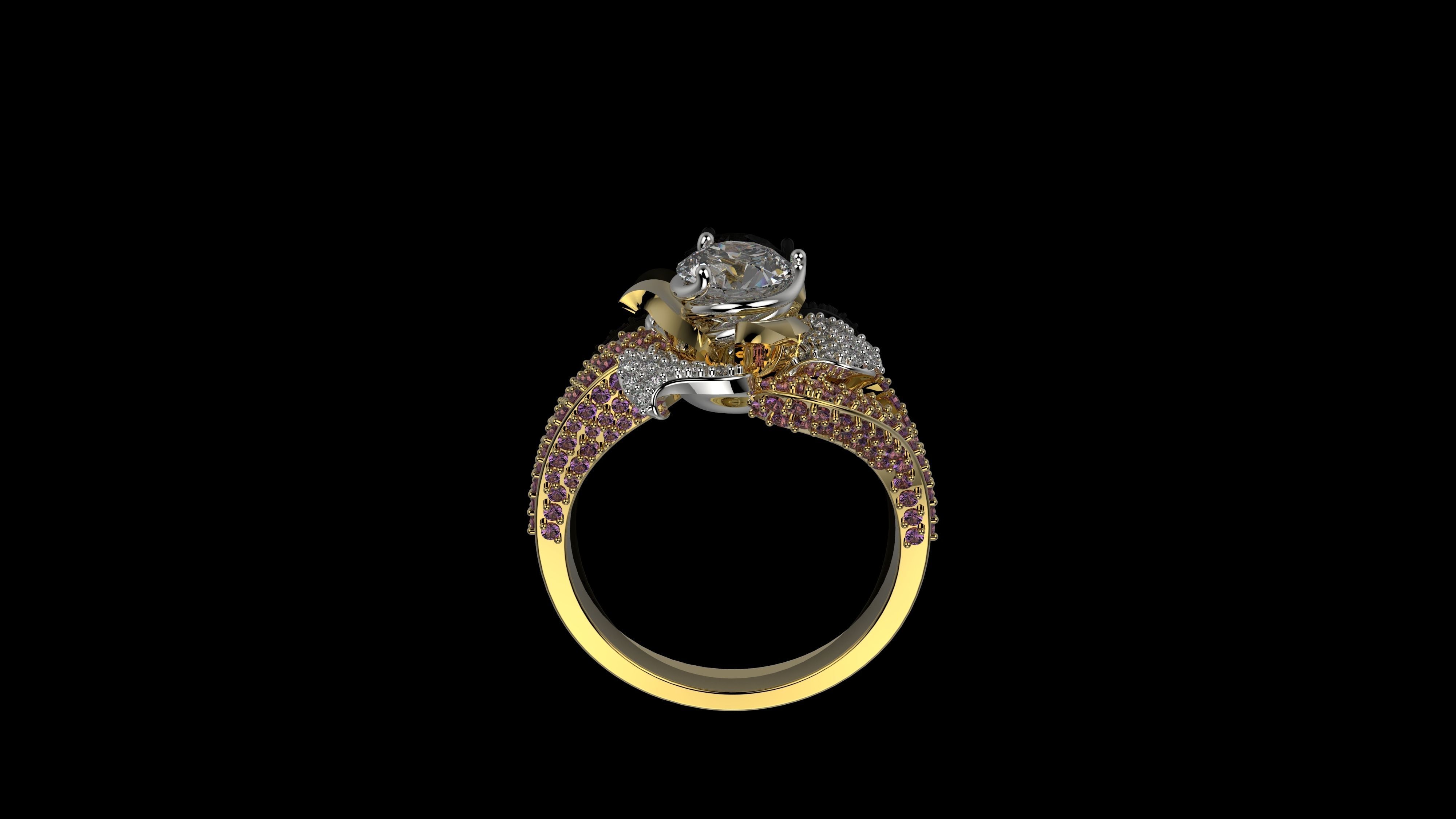 M RINGS N32 3D print model_5