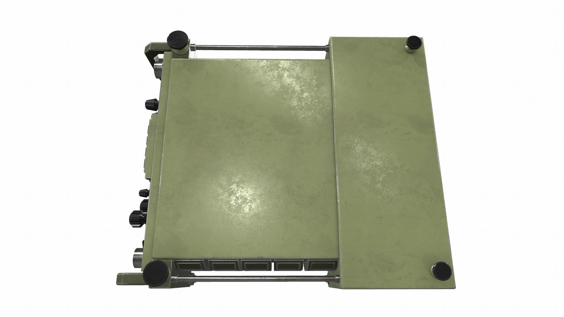 Radio military 3 3D model_4