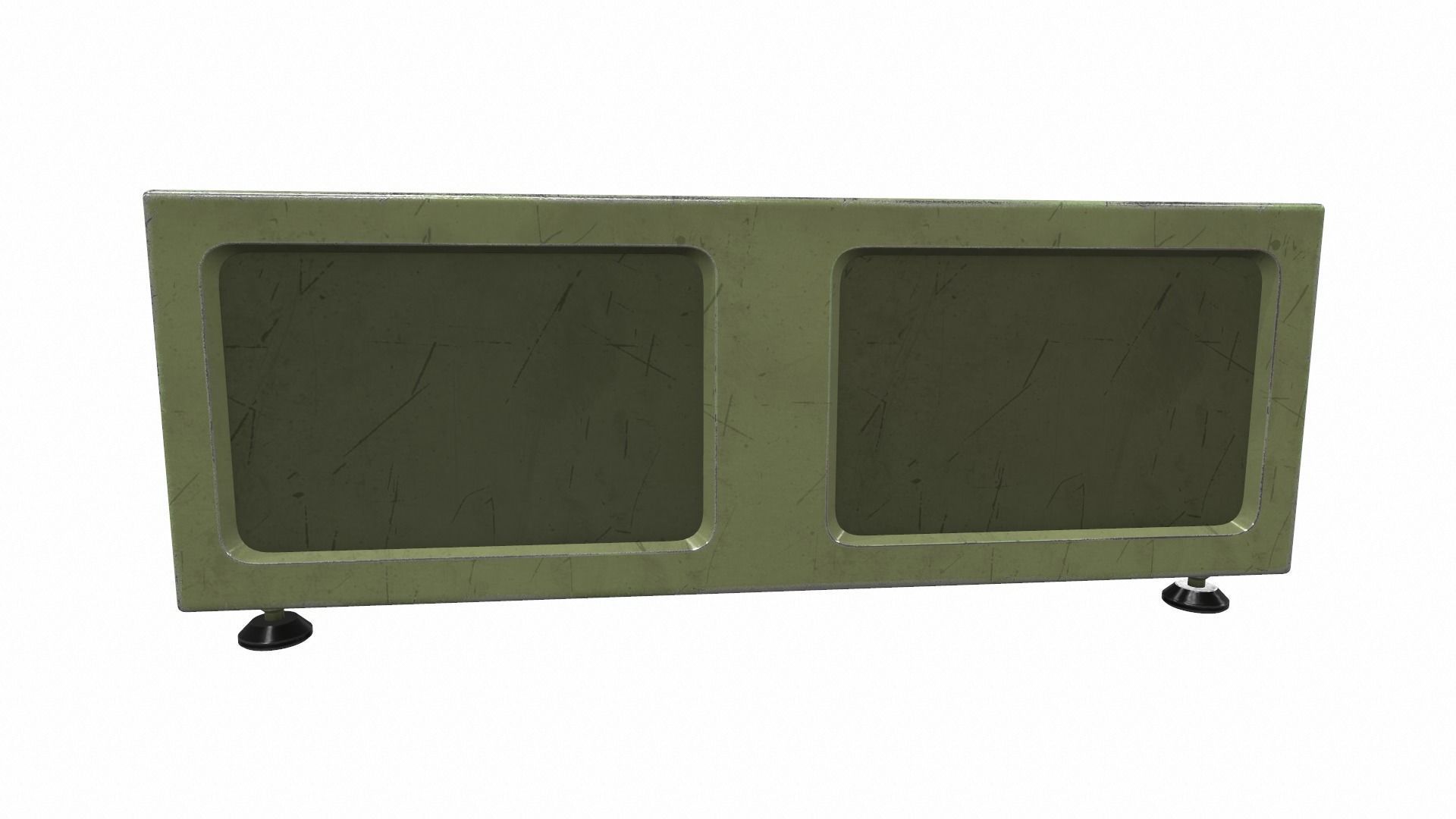 Radio military 3 3D model_5