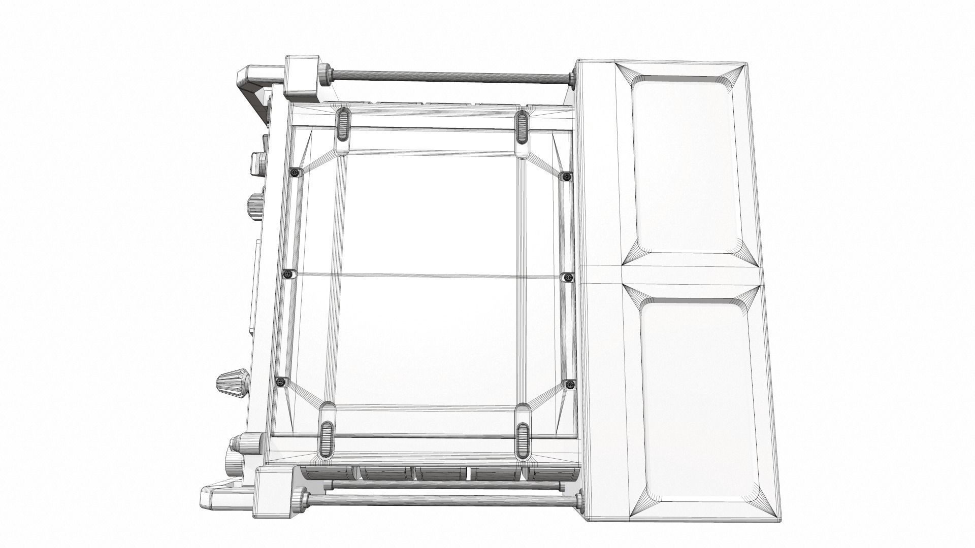 Radio military 3 3D model_12