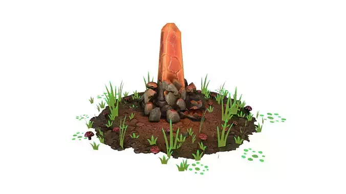 PBR Rock Diamond Stone 