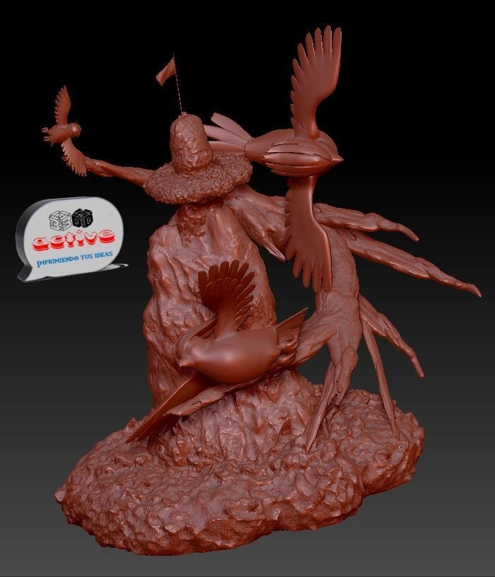 Pokemon - Air Team 3D print model_3