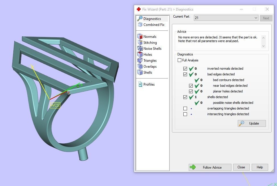 M RINGS N33 3D print model_7