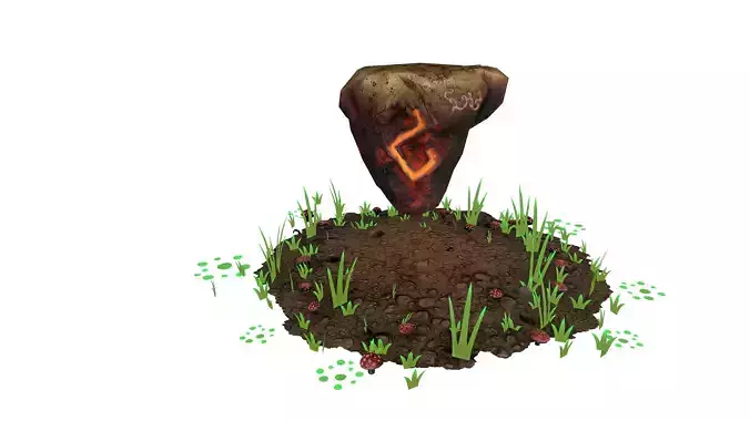 PBR Fantasy Rock Stone