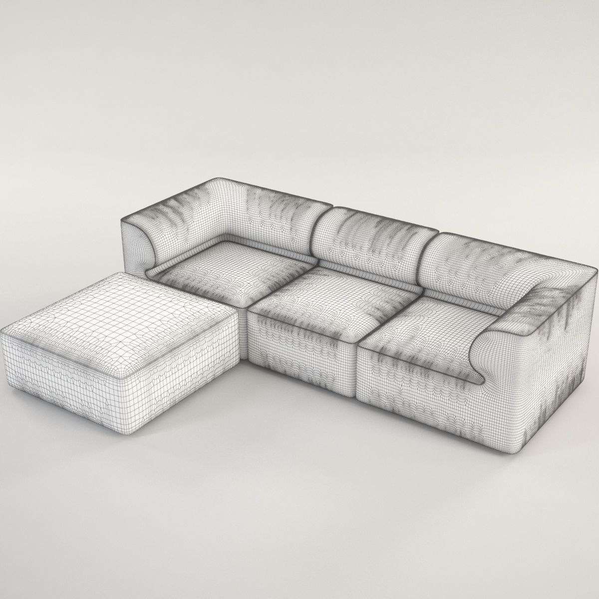 Sens corner sofa 3D model_5
