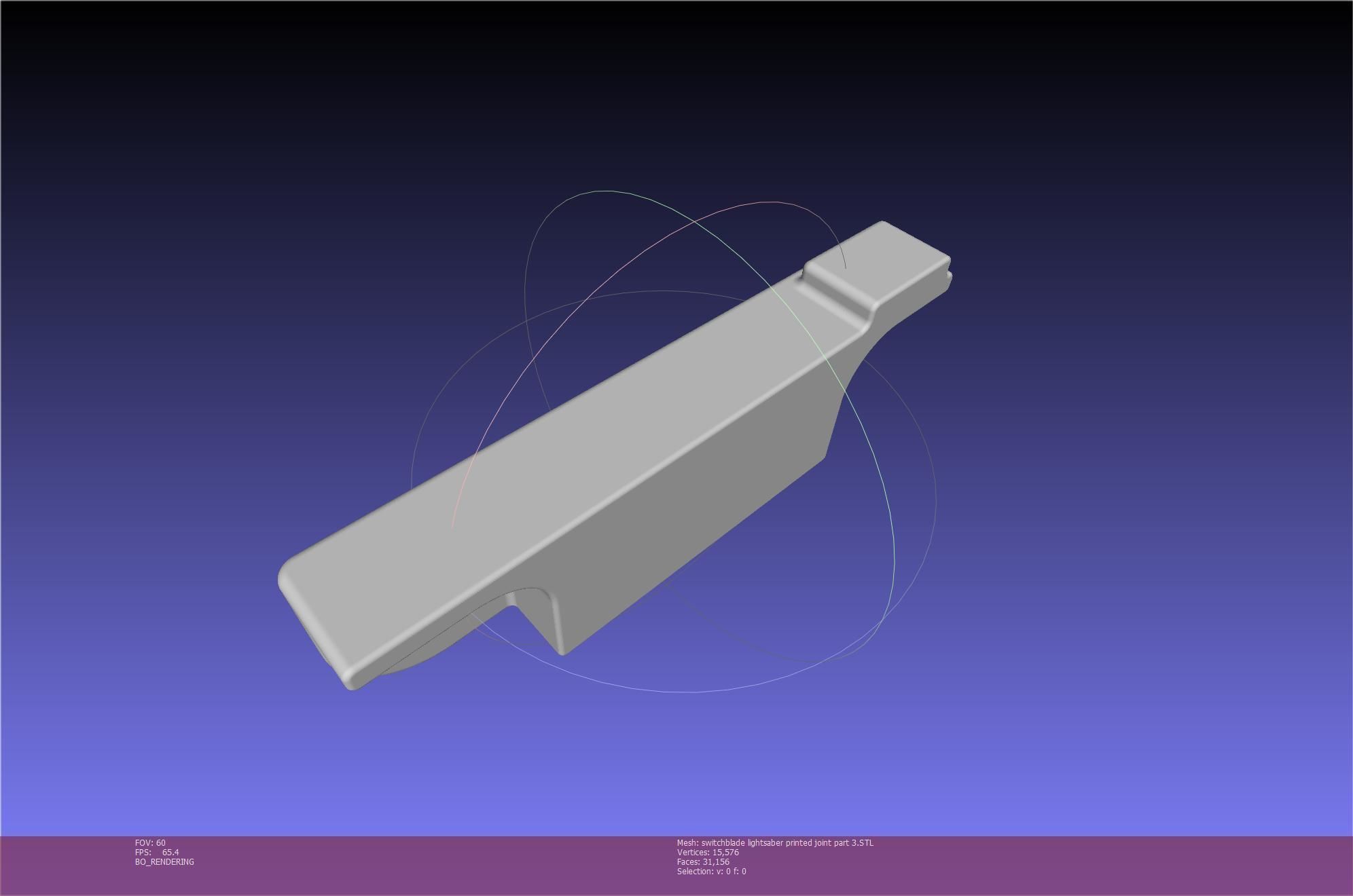 Star Wars Evil Rey Switchblade Lightsaber Printable Model 3D print model_87