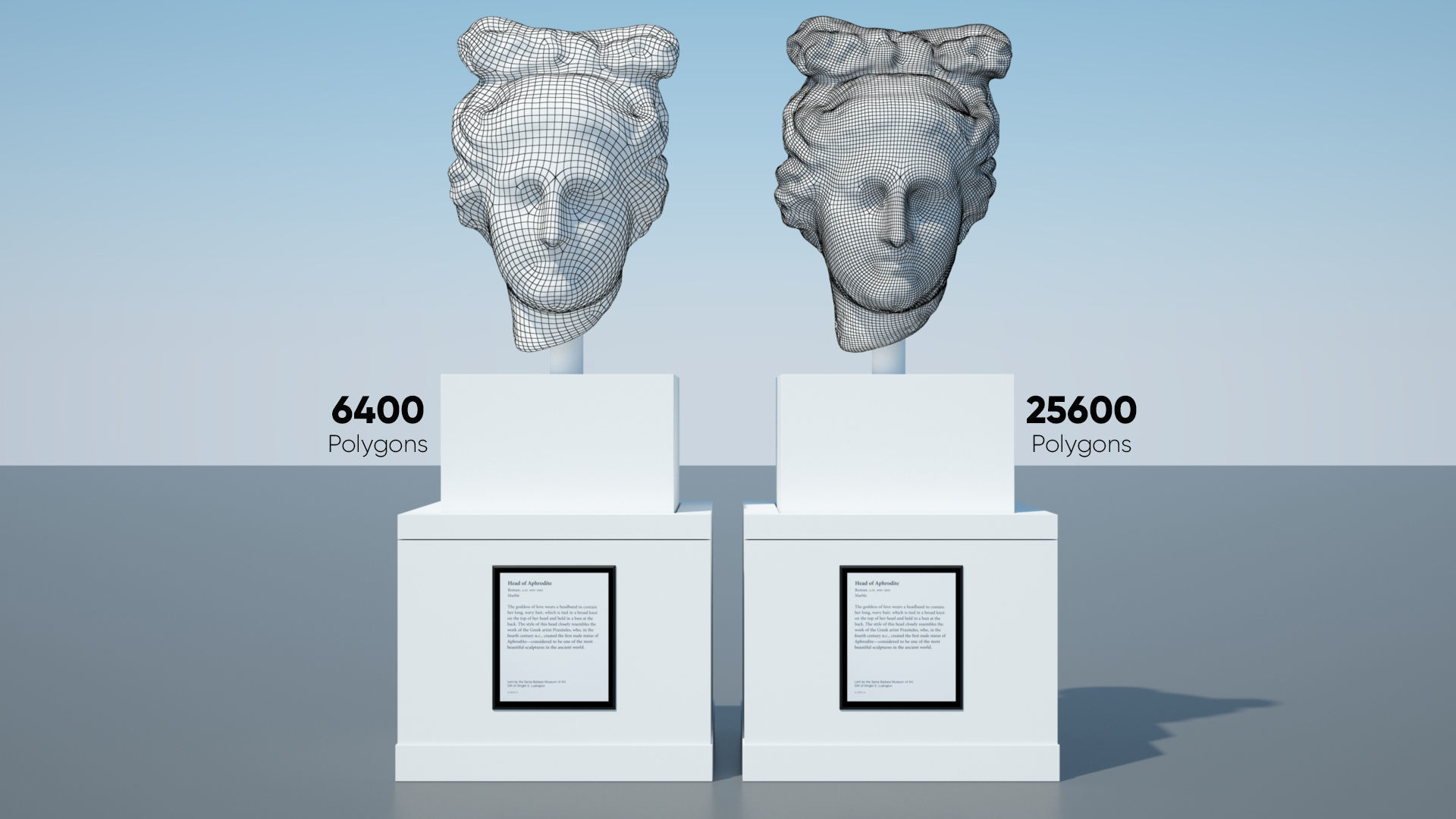 Head of Aphrodite 3D model_1