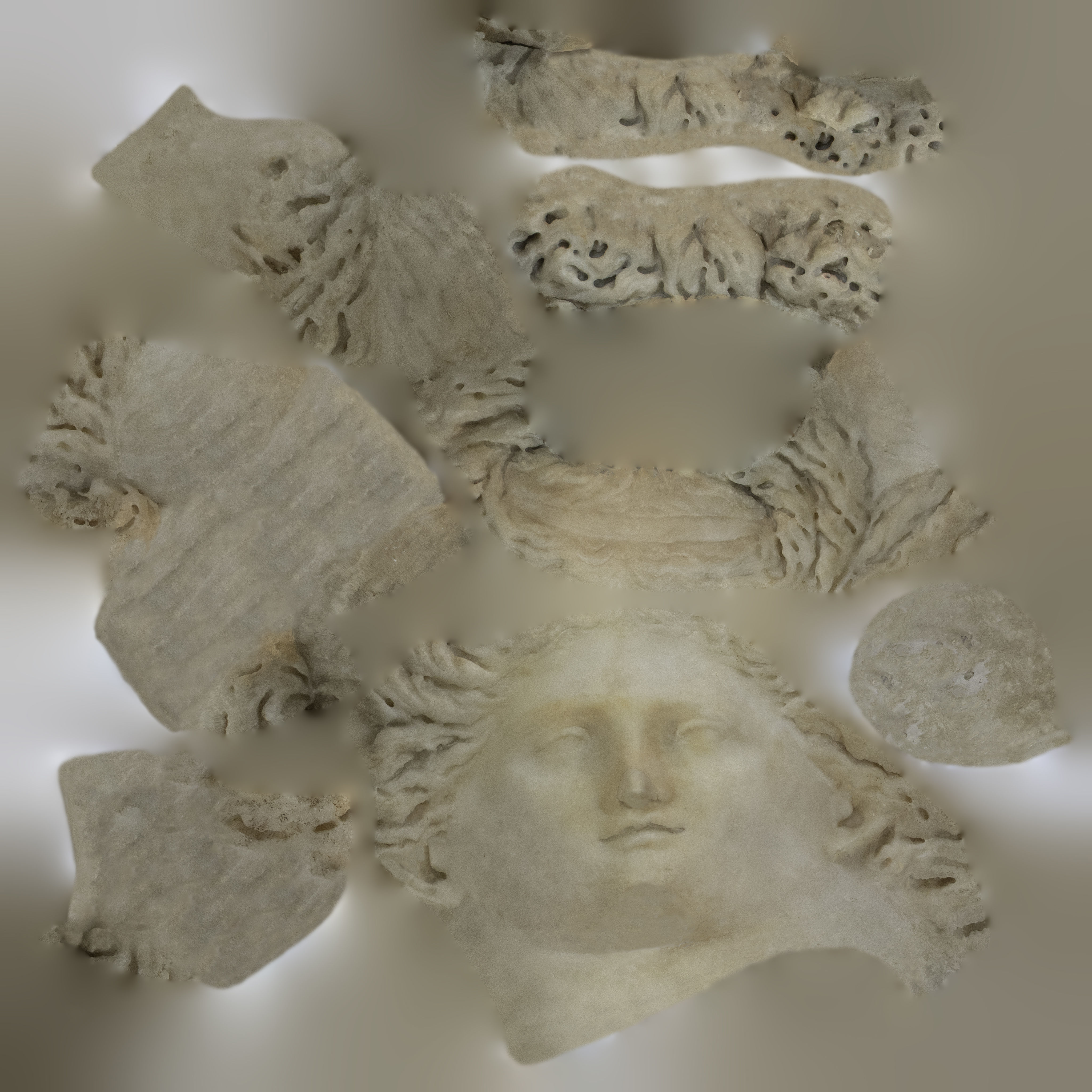 Head of Aphrodite 3D model_22